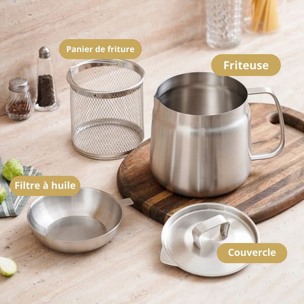 Friteuse  en Inox - 2 Litres