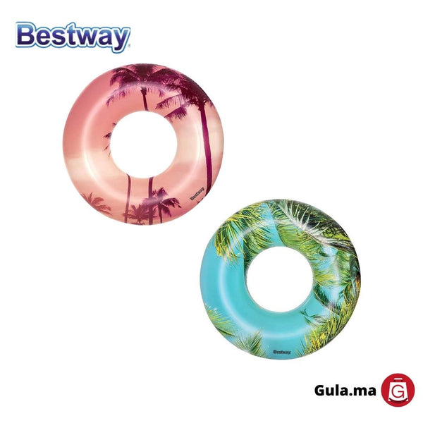 Bouée Gonflable - Coucher de Soleil des Tropiques - 119 cm - Bestway®
